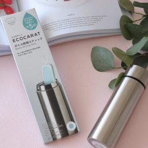 ECOCARAT日本製瓶子罐子用吸濕珪藻土棒
