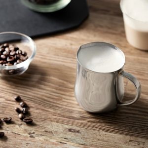 ☕居家咖啡師 nikii cafe不鏽鋼咖啡拉花杯